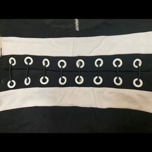 Nasty Gal Hook Latch Crop Top